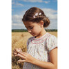 Cherry Smocked Hand-Embroidered Dress, Meadow Flower - Dresses - 1 - thumbnail