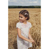 Cherry Smocked Hand-Embroidered Dress, Meadow Flower - Dresses - 3