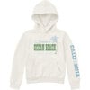 Kids Ocean Beach Hoodie, White - Sweatshirts - 1 - thumbnail