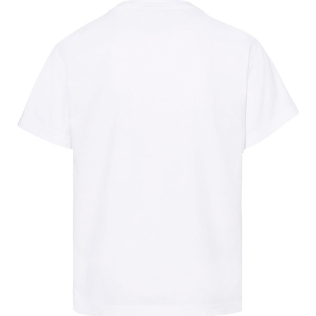Kids Heart Lace Tee, White - T-Shirts - 2