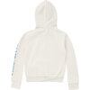 Kids Ocean Beach Hoodie, White - Sweatshirts - 2