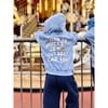 Kids Be Kind Hoodie, Washed Blue - Sweatshirts - 5