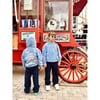 Kids Be Kind Hoodie, Washed Blue - Sweatshirts - 7