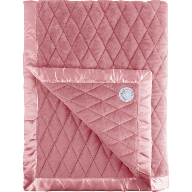 Weighted Toddler Blanket, Dusty Rose - Blankets - 1