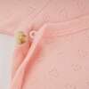 Hearts Pointelle Kimono Set, Pink - Mixed Apparel Set - 3