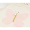 Butterfly Pink Terry with Gold Bubble, Milk - Rompers - 3