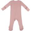 Hearts Pointelle Footie, Blush - Footie Pajamas - 3