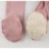 Hearts Pointelle Footie, Blush - Footie Pajamas - 5