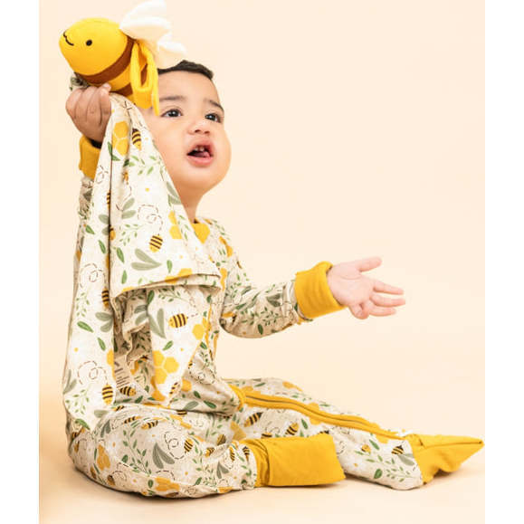Happy Honey Bees Bee Baby Lovey - Plush - 4