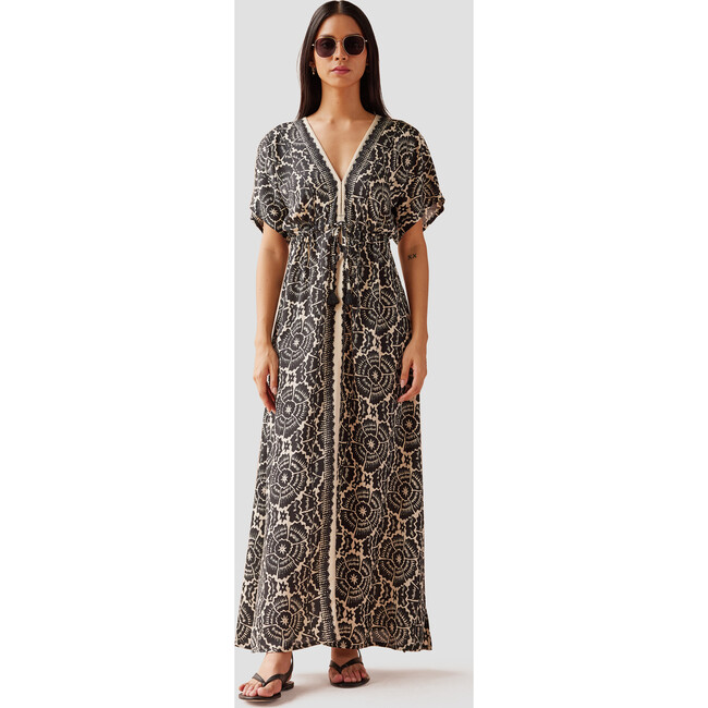 Pia Caftan, Carmen Graphite - Dresses - 1
