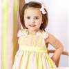 Mia Girl Dress, Yellow - Dresses - 2