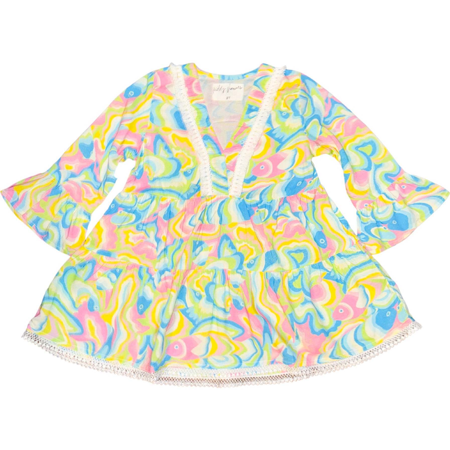 The St. Lucia - Girls Tunic Dress - Cover-Ups - 1