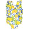 The Positano - Girls Ruffle One Piece UPF 50+ - One Pieces - 1 - thumbnail