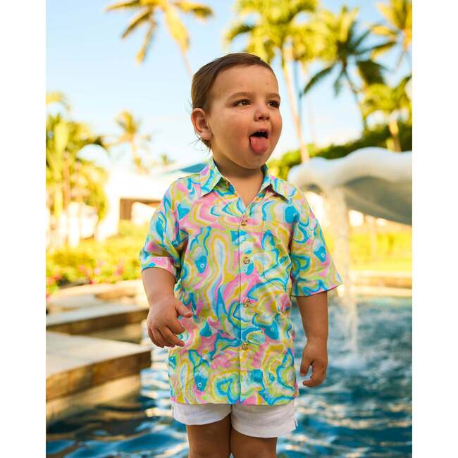 The St. Lucia - Boys Hawaiian Shirt - Shirts - 6