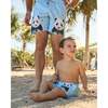The Panda Party - Blue - Boys Swim Trunks UPF 50+ - Swim Trunks - 4