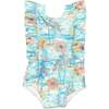 The BVIs - Girls Ruffle One Piece UPF 50+ - One Pieces - 1 - thumbnail