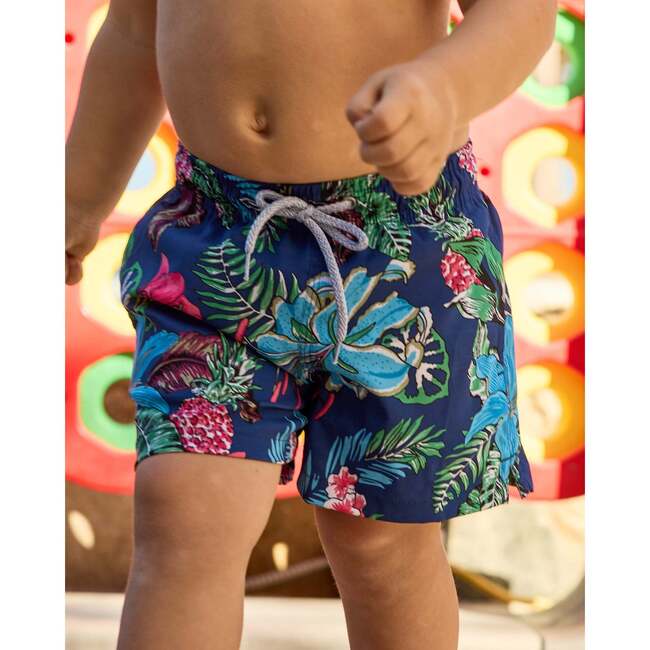 The Flower Hour - Boys Swim Trunks UPF 50+