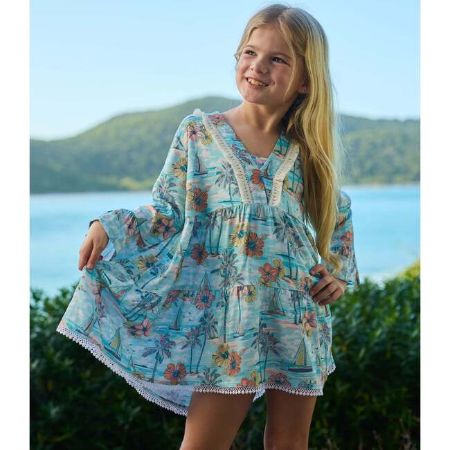 The BVIs - Girls Tunic Dress - Cover-Ups - 2