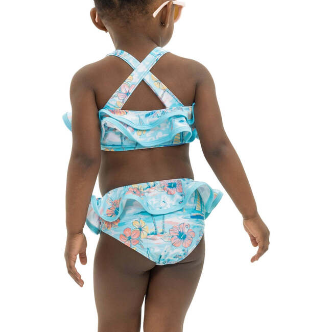 The BVIs - Girls Ruffle Bikini UPF 50+ - Two Pieces - 4