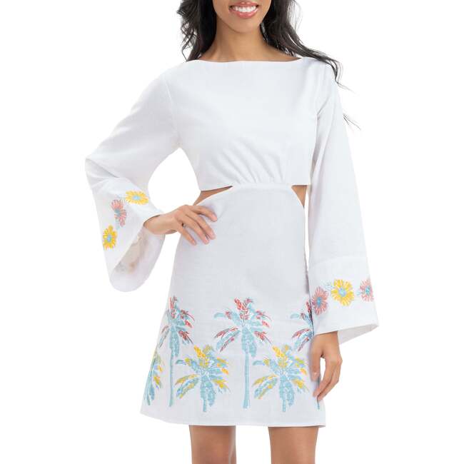 The BVIs - Embroidered Long Sleeve Dress - Dresses - 4