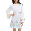The BVIs - Embroidered Long Sleeve Dress - Dresses - 4