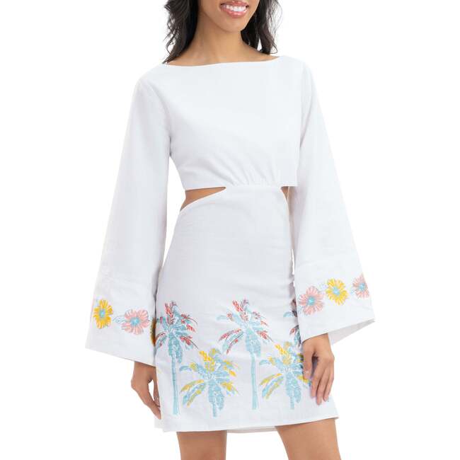 The BVIs - Embroidered Long Sleeve Dress - Dresses - 5