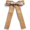 Tabitha Luxe Linen Long Tail Clip, Rainbow - Hair Accessories - 2