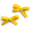 Hopscotch Twill Double Clip Set, Yellow - Hair Accessories - 1 - thumbnail