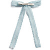 Mae Lattice Lace Long Tail Clip, Powder - Hair Accessories - 2