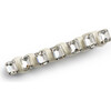 Crystal Satin Clip, Ivory - Hair Accessories - 1 - thumbnail