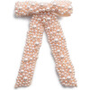 Becca Pearl Bow Clip, Pale Pink - Hair Accessories - 1 - thumbnail