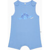 Turtle Ribbed Beach Romper - Rompers - 1 - thumbnail