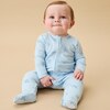 Turtles Ribbed Two Way Zip Up Sleepsuit - Footie Pajamas - 2
