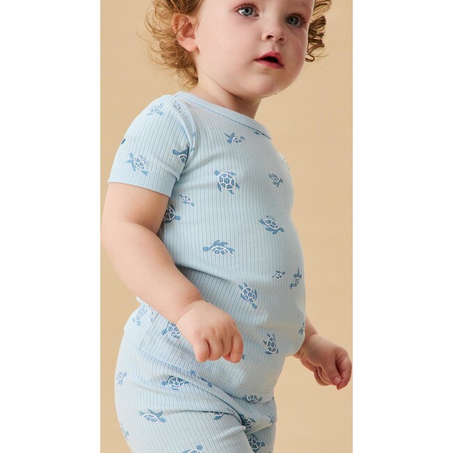 Turtles Ribbed Summer Pajamas - Pajamas - 2