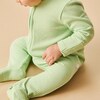 Ribbed Two Way Zip Up Sleepsuit - US Tight Fit - Pajamas - 2