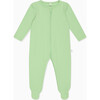 Ribbed Two Way Zip Up Sleepsuit - Footie Pajamas - 1 - thumbnail
