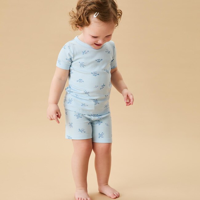 Turtles Ribbed Summer Pajamas - Pajamas - 3