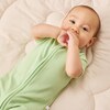 Ribbed Summer Zip Up Sleepsuit - Pajamas - 2