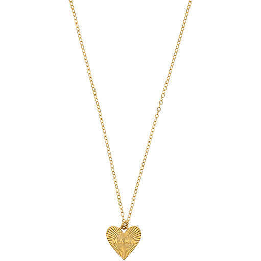 Dainty Heart MAMA Necklace - Necklaces - 1