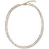 Baguette Tennis Necklace - Necklaces - 1 - thumbnail
