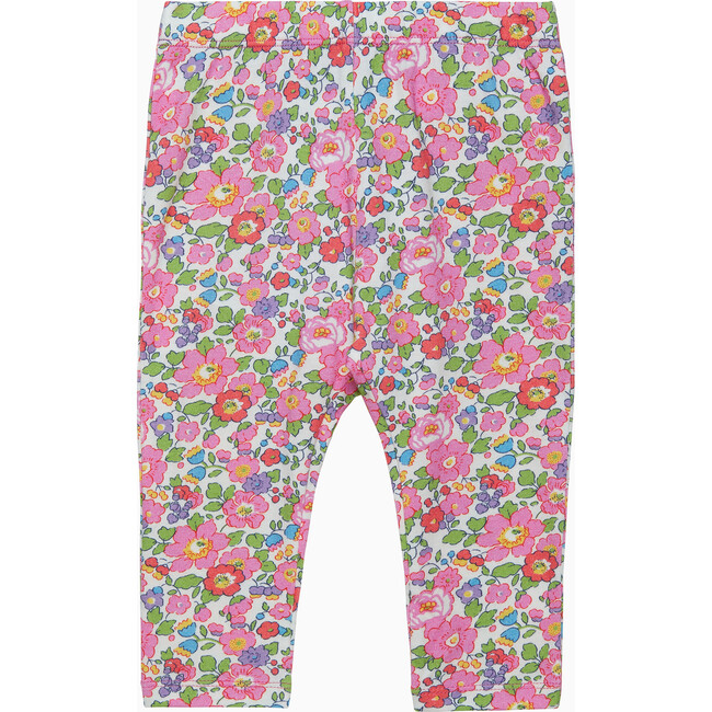 Little Liberty Print Betsy Leggings, Pink Betsy