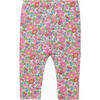 Little Liberty Print Betsy Leggings, Pink Betsy - Leggings - 1 - thumbnail