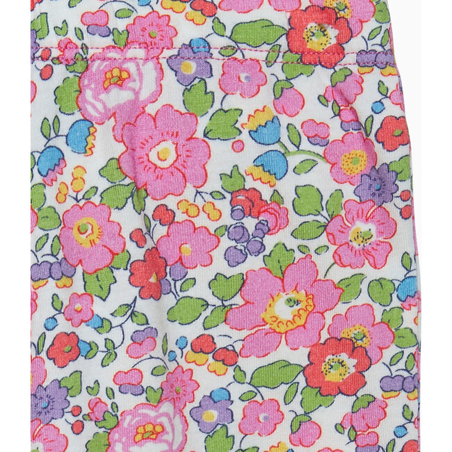 Little Liberty Print Betsy Leggings, Pink Betsy