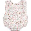 Selena Ruffle Bubble Romper, Pink Multi - Rompers - 1 - thumbnail