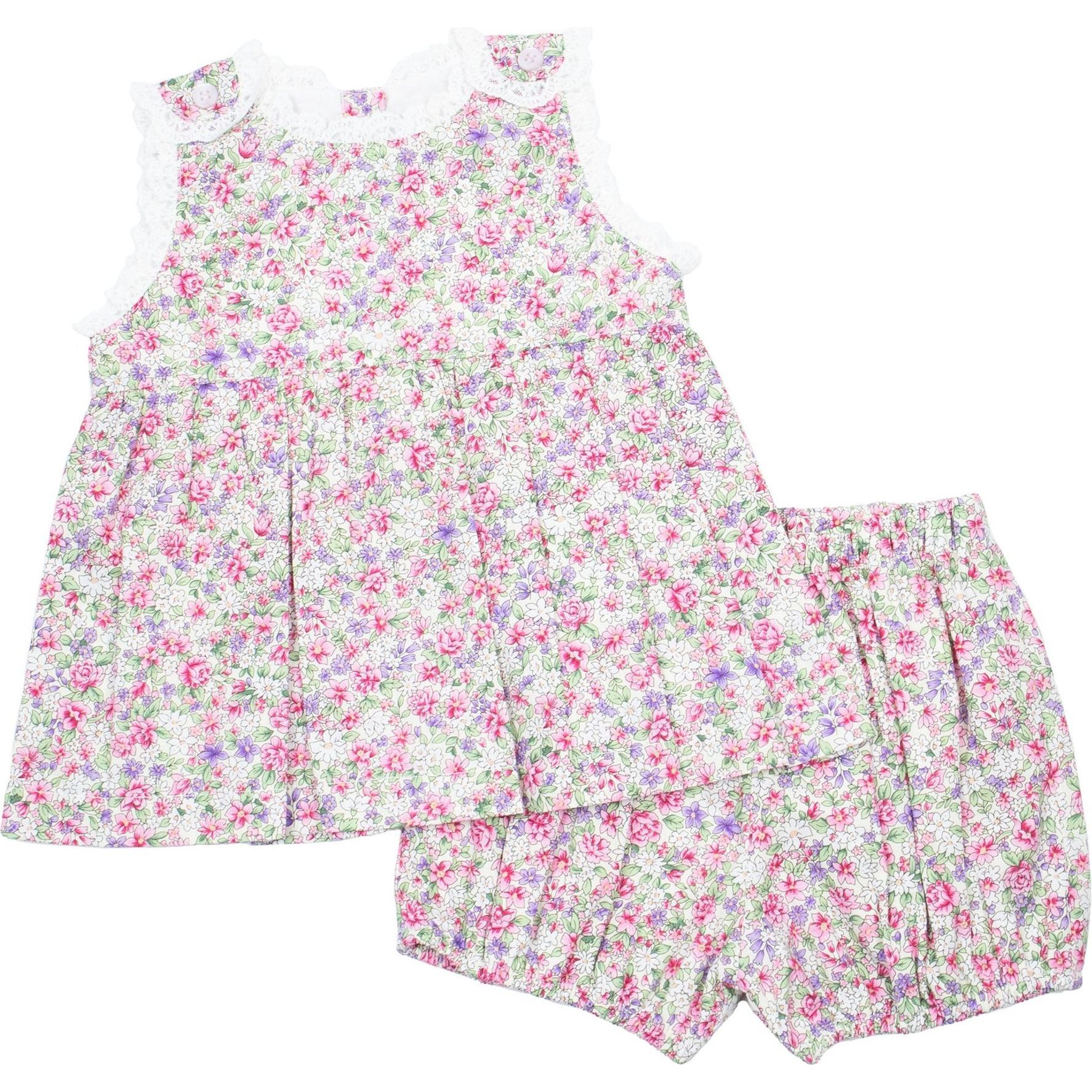 Mila Sleeveless Short Set, Lilac Multi - Mixed Apparel Set - 1