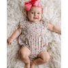 Selena Ruffle Bubble Romper, Pink Multi - Rompers - 2