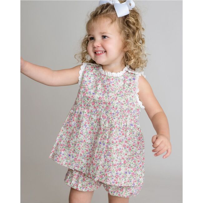 Mila Sleeveless Short Set, Lilac Multi - Mixed Apparel Set - 2