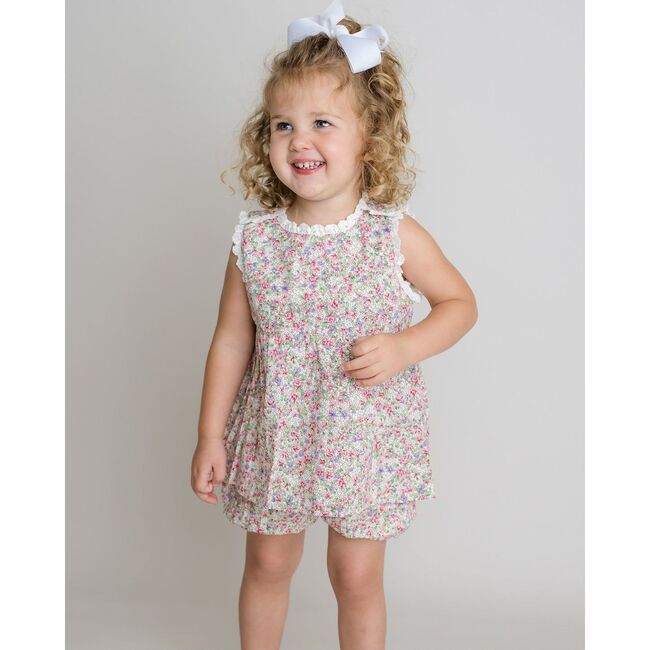Mila Sleeveless Short Set, Lilac Multi - Mixed Apparel Set - 3