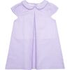 Elena Pique Dress, Lilac - Dresses - 1 - thumbnail