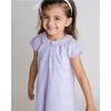 Elena Pique Dress, Lilac - Dresses - 2